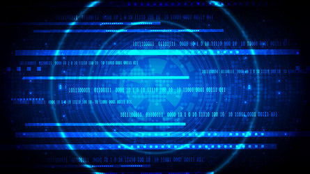 circuit technology background with hi-tech digital vector image