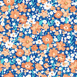 seamless floral summer background meadow Vector Image