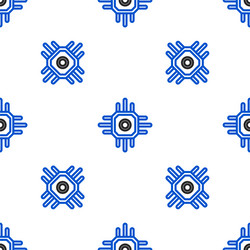 line processor icon isolated seamless pattern vector image