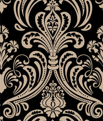 damask seamless pattern element classical vector image