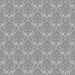 Damask Floral Pattern Background vector image