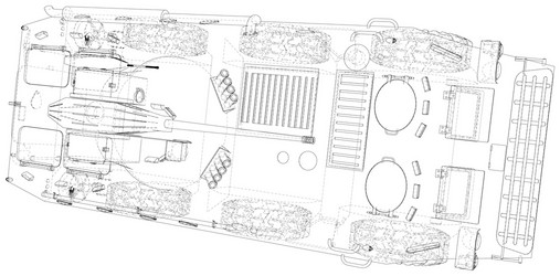 Military machine eps10 format created vector