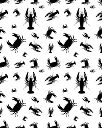 Pattern of crabs vector