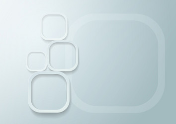 Paper rounded rectangles background Royalty Free Vector