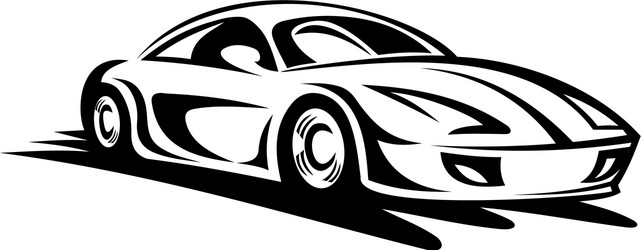 Fast Car Speed Vector & Photo (Free Trial)