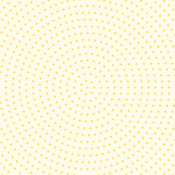 dots circle pattern background in soft yellow vector image