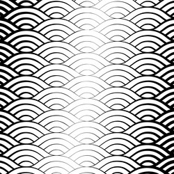 background with abstract line waves pattern vector image