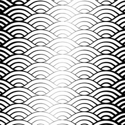 background with abstract line waves pattern vector