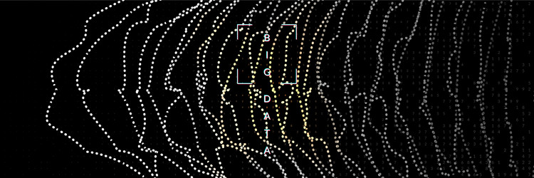 digital technology abstract background vector image