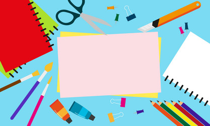 Diy creative workshop idea concept Royalty Free Vector Image