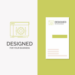business logo for api app coding developer vector image