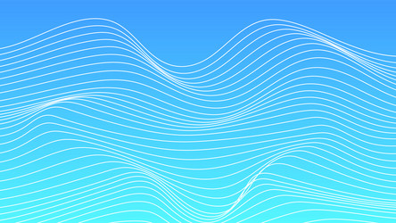 abstract background with dynamic flowing lines vector image