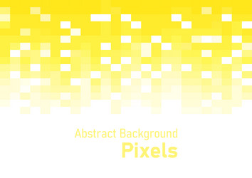 Abstract pixels disintegrate pattern geometric vector