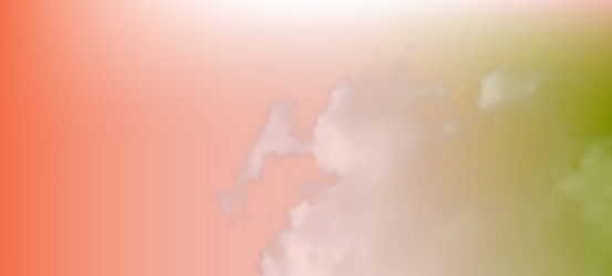 modern colorful gradient background with clouds vector image