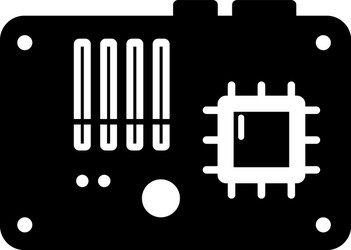 Motherboard Royalty Free Vector Image - VectorStock