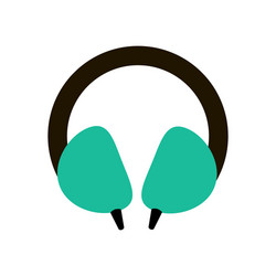 Headphones vector