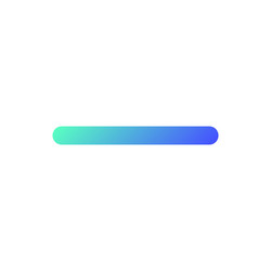 minus pixel perfect gradient linear ui icon vector image