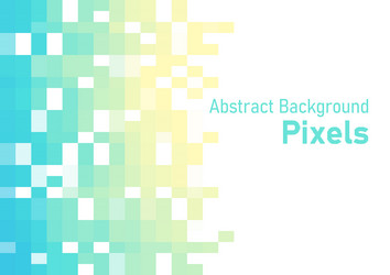 abstract pixels disintegrate pattern geometric vector image