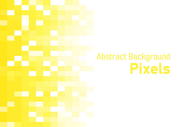 Abstract pixels disintegrate pattern geometric vector