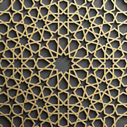 Islamic geometry pattern Royalty Free Vector Image