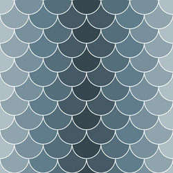 seamless pattern with scales 04 vector image