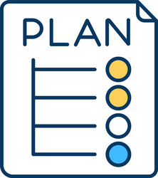 Proactive Behavior Icon vector image