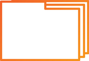 folder file document paper web icon vector image