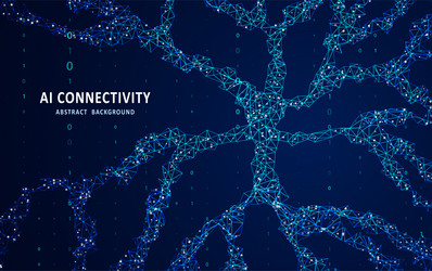 Human neuron anatomy concept Royalty Free Vector Image