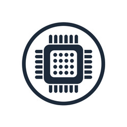 Microchip chip circuit component vector