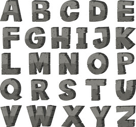 Letter r lowercase tracing rock hyrax family Vector Image