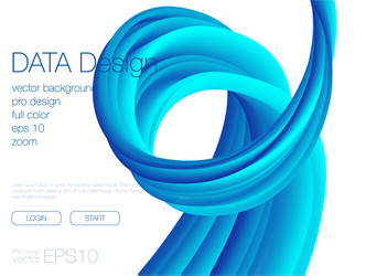 abstract blend background template for web site vector image