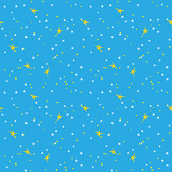 Seamless pattern starry sky light with planets Vector Image