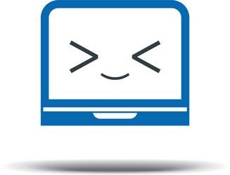 Code Editor Icon - Programmer Logo vector image