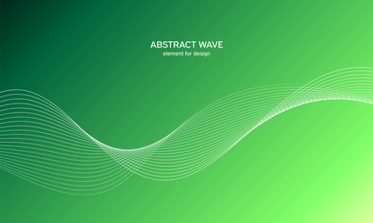 abstract wave element for design digital vector image