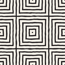 hand drawn seamless repeating pattern with lines vector image