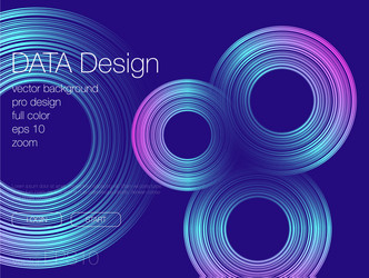 abstract blend background template for web site vector image