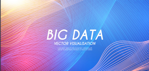 Fluid Motion Abstract Background vector image