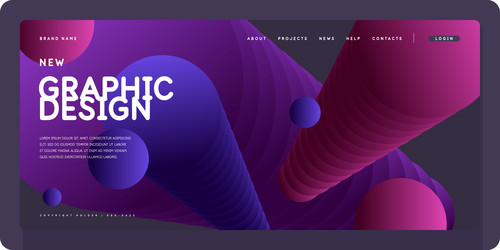 a template to use in your design composition vector image