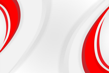 abstract red and wave background for business vector image