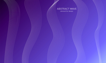 abstract wave element for design digital vector image