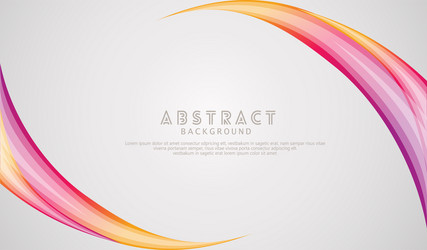 waving elegance abstract background with dynamic vector image