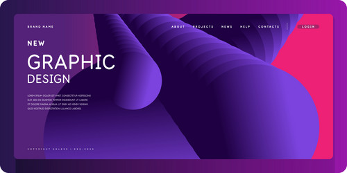 a template to use in your design composition vector image