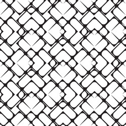 Abstract geometric pattern a seamless background vector