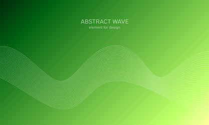 abstract wave element for design digital vector image