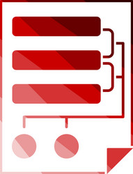 Code map icon vector