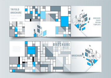 minimal editable layout of square vector image