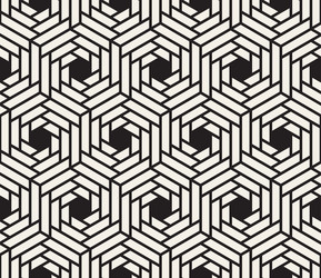 Striped Abstract Pattern vector image