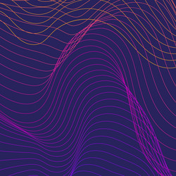 abstract background with color wave design element vector image