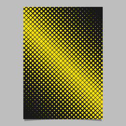 retro abstract halftone square pattern background vector image