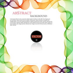 Dynamic Wave Stripe Pattern vector image